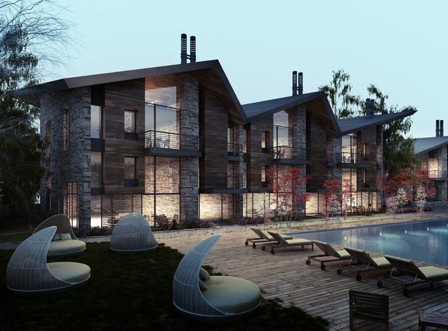 Nsa Les Pistes Chalets Compound 4